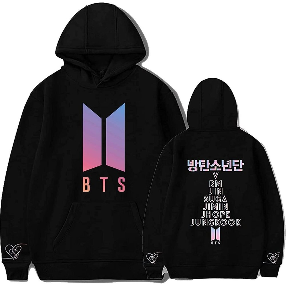 New BTS Men's Women's Kpop Hoodie 3D Printed Unisex Sweatshirt Pullover …